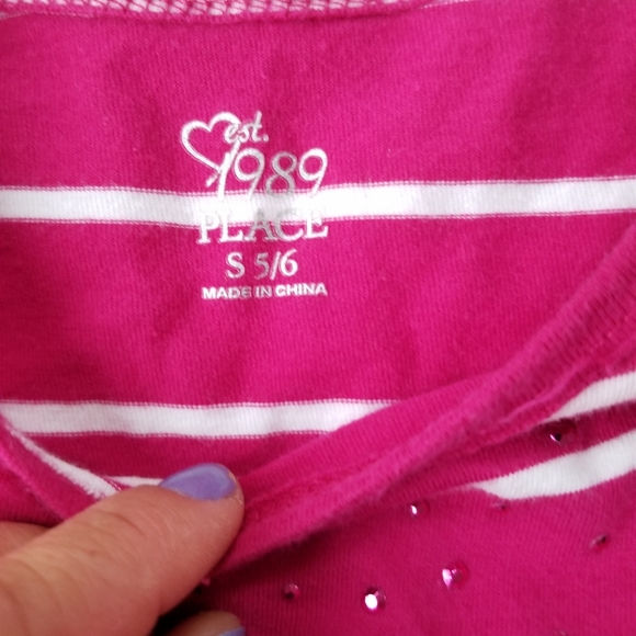 Pink Striped Top - Picture 2 of 2